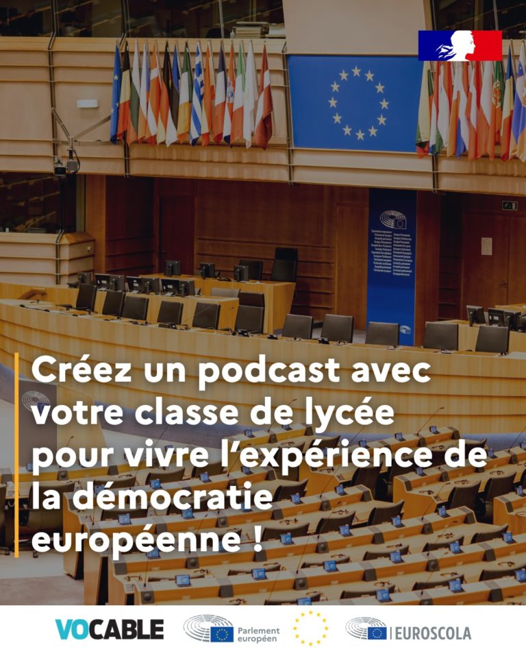 🎧 Concours européen : faites parler vos élèves sur l’avenir de l’école et de l’IA !